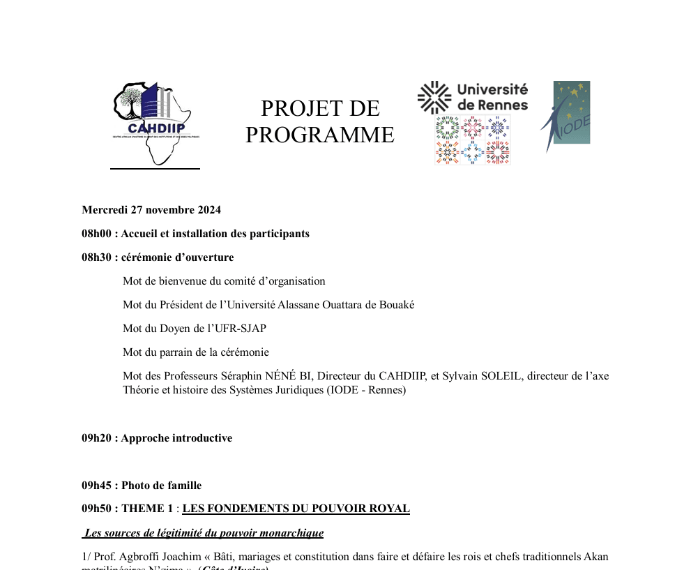 Actualités Scientifiques